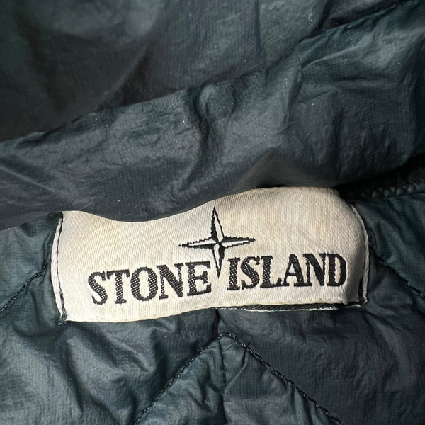 Stone Island Navy Garment Dyed Gilet 
