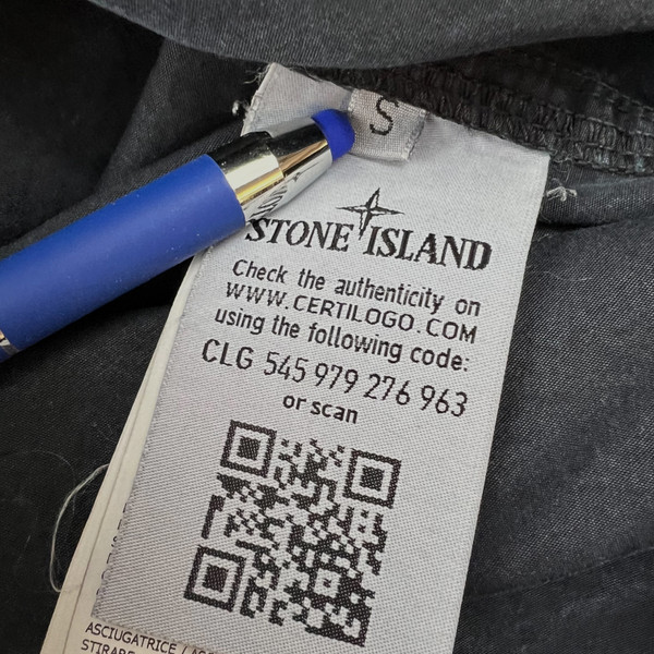 Stone Island Navy Front Pocket Overshirt 