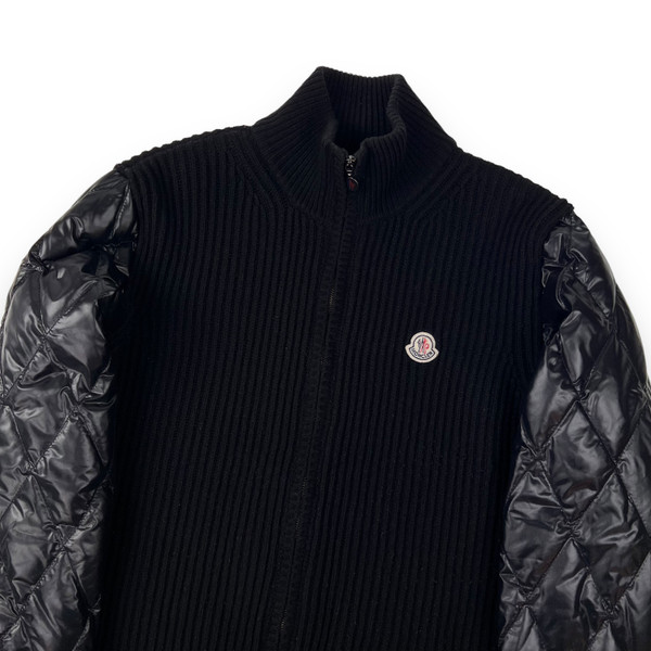 Moncler Knitted / Padded Hybrid Full Zip