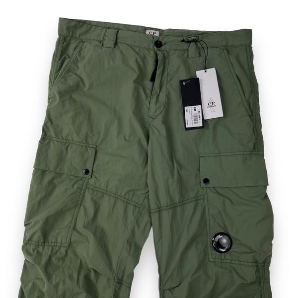 C.P. Company Khaki Draw Cuff Cargo Pants