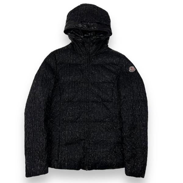 Moncler Crinkle Women's Black Puffer Jacket 