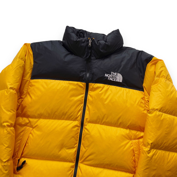 The North Face 1996 Retro Nuptse Puffer Jacket Yellow Black