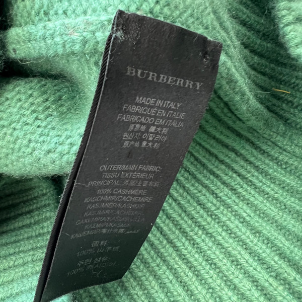 Burberry Prorsum Cashmere Jewel Embellished Sweater 