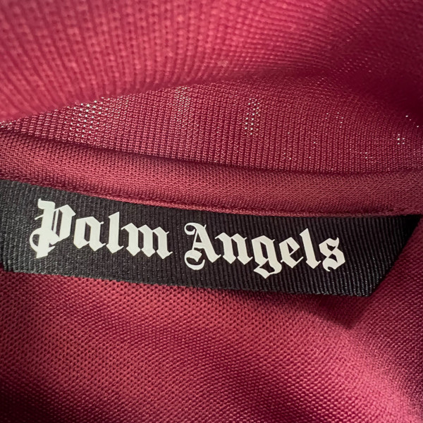 Palm Angels Burgundy Track Jacket 