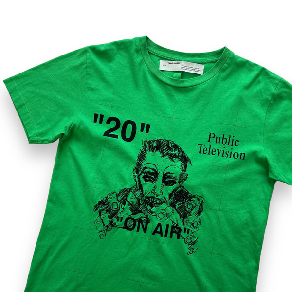 Off-White Public Television T Shirt 