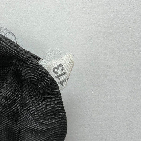Prada 1999 Grey Canvas Shoulder Bag 