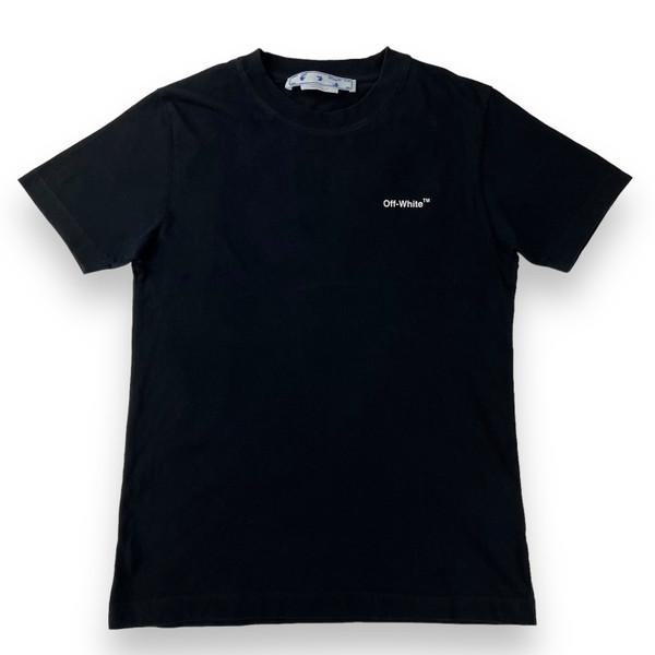 Off-White Wave Diagonal T Shirt 