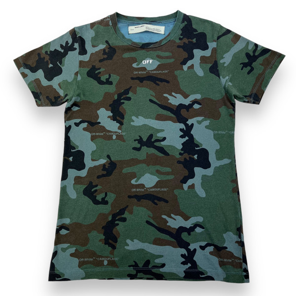 Off-White Arrows Camo T Shirt 
