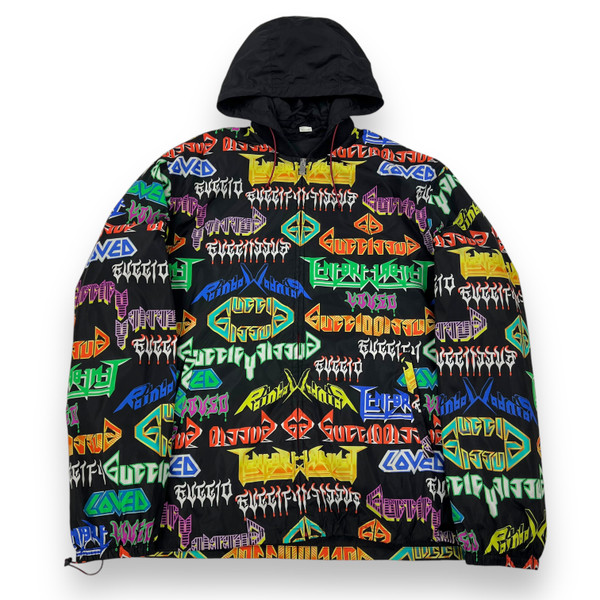 Gucci Metal Print Windbreaker Jacket 
