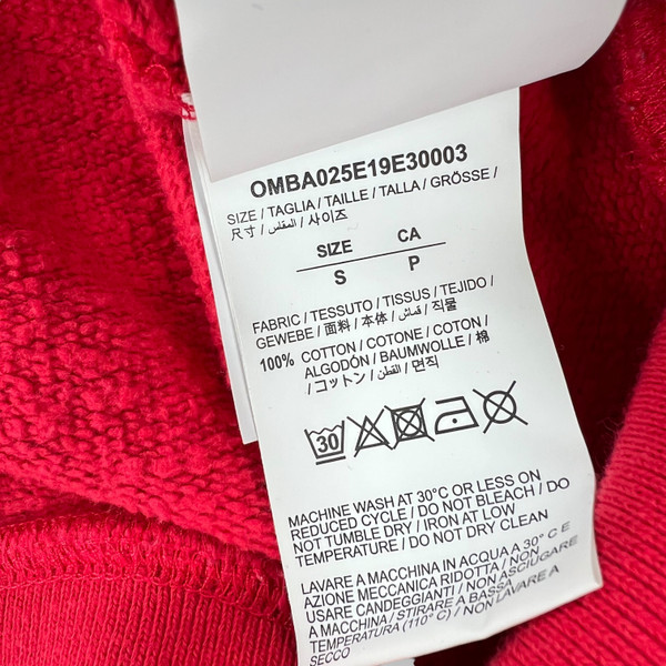 Off-White Unfinished Arrows Sweatshirt Red