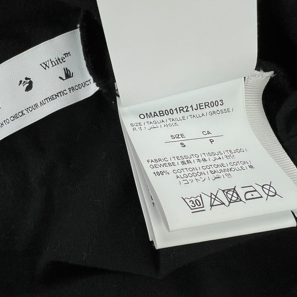 Off-White Marker Arrows Long Sleeve T Shirt Black
