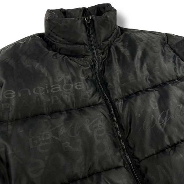 Balenciaga C-Shape All Over Puffer Jacket 