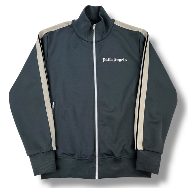 Palm Angels Grey / Ivory Track Jacket 
