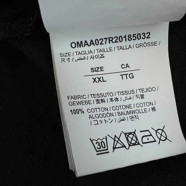 Off-White Cutout Arrows Black T-Shirt 