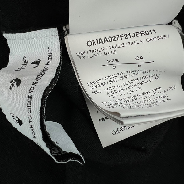 Off-White Caravaggio Lute Black T Shirt 