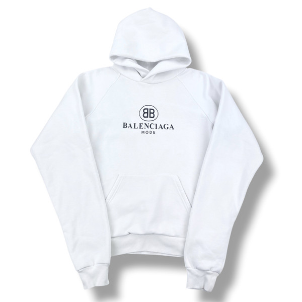 Balenciaga Mode White Hoodie 