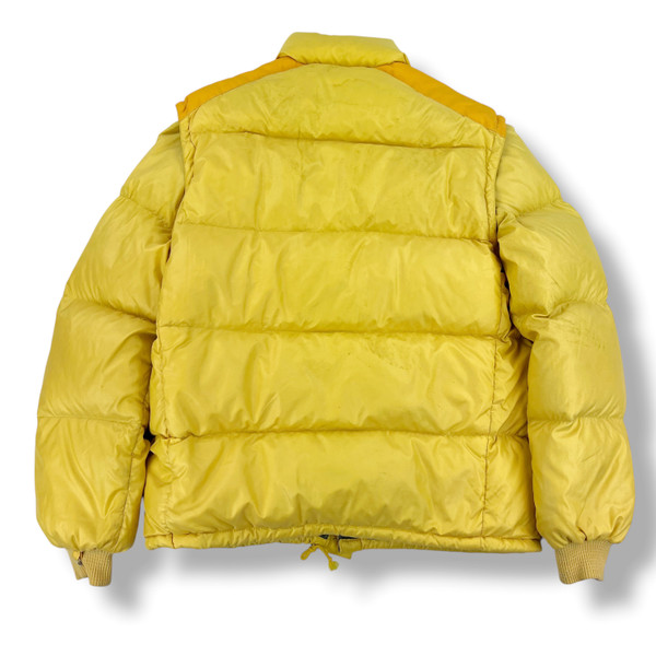 Moncler Yellow 2 in 1 Puffer Jacket 