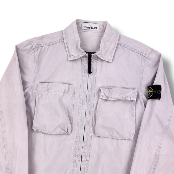 Stone Island Lilac Overshirt Jacket 