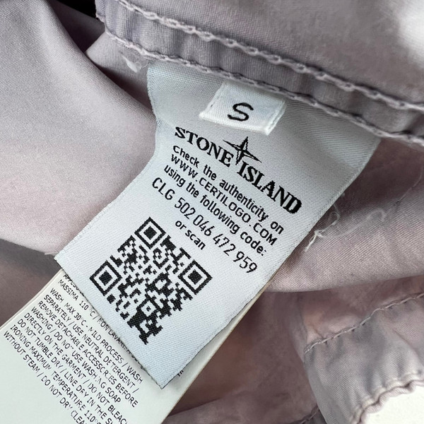 Stone Island Lilac Overshirt Jacket 
