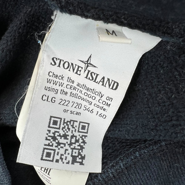 Stone Island Navy Crewneck Sweatshirt