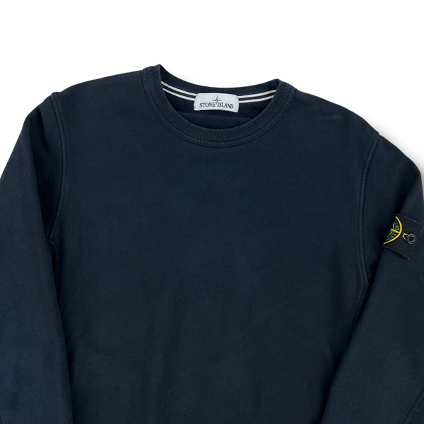 Stone Island Navy Crewneck Sweatshirt