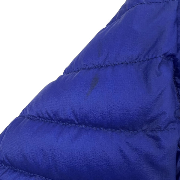 Stone Island Bio-Based Ripstop Nylon Down Blue Puffer Jacket