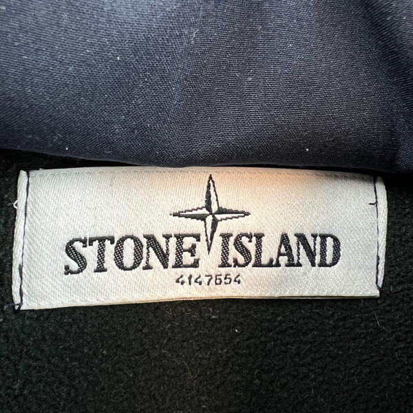 Stone Island Navy Soft Shell-R Jacket 