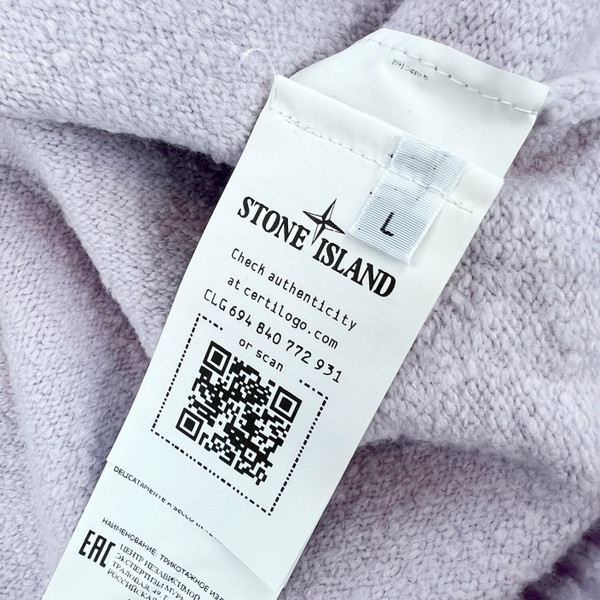 Stone Island Baby Pink Sweater 
