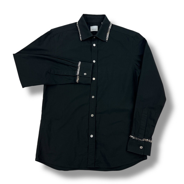 Burberry Chain Detail Black Shirt 