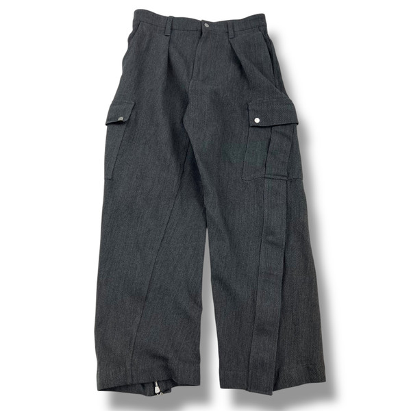 Burberry Grey Cargo Trousers 