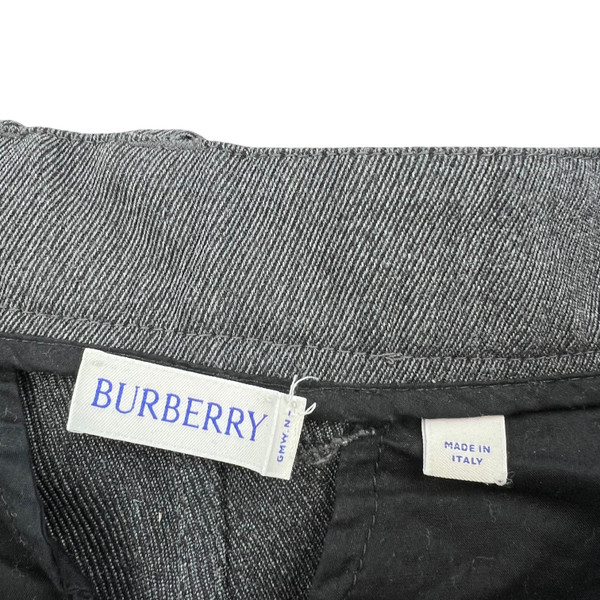 Burberry Grey Cargo Trousers 