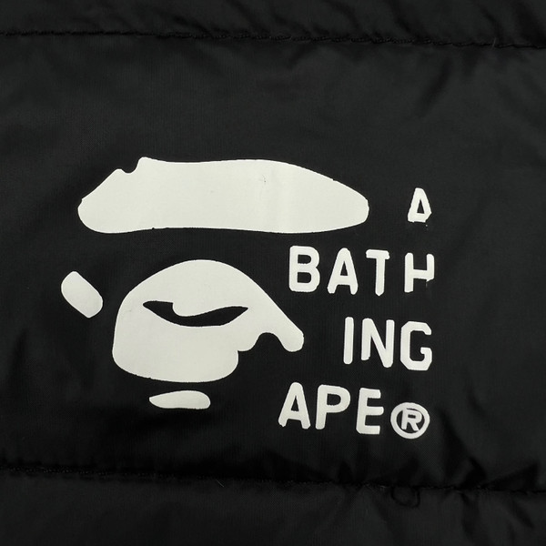 Bape Women's Black Puffer Jacket 