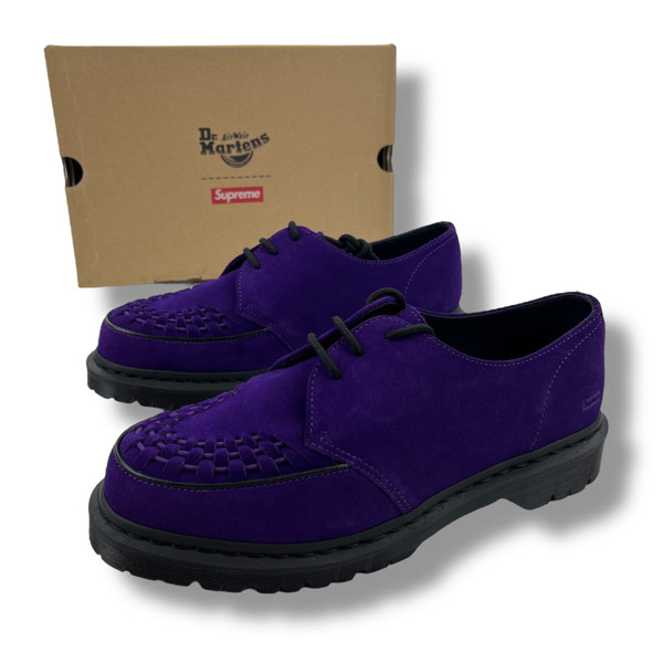 Supreme x Dr. Martens Purple Ramsey Creepers 