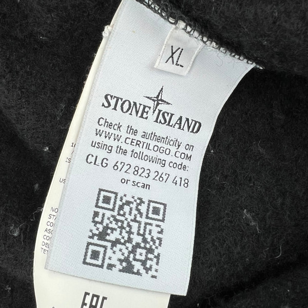 Stone island Ghost Project Black Sweatshirt 
