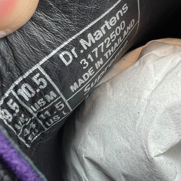 Supreme x Dr. Martens Ramsey Creepers Purple