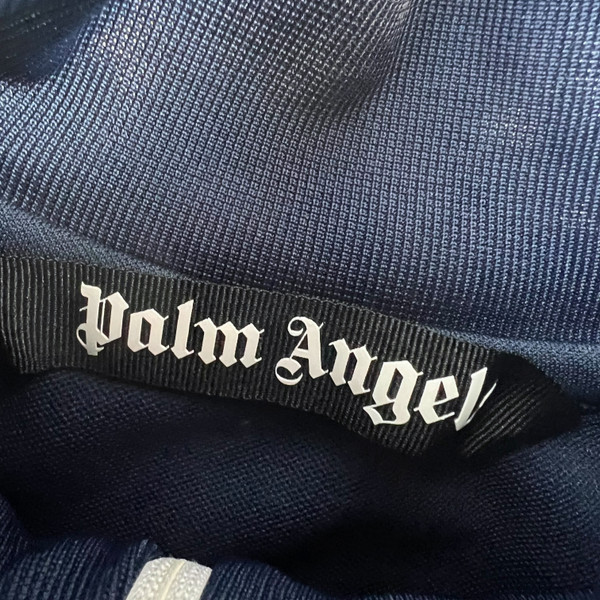Palm Angels Navy / Ivory Track Jacket .