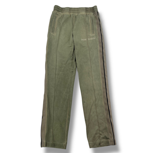 Palm Angels Khaki Garment Dyed Sweatpants 
