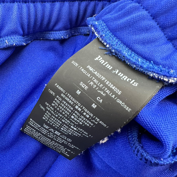 Palm Angels Royal Blue Track Pants 