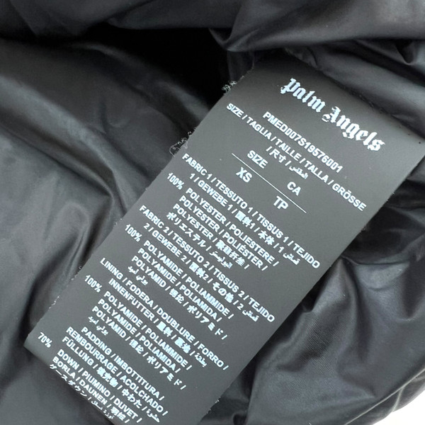 Palm Angels Red & Black Puffer Jacket 