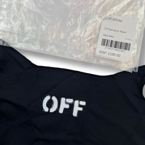 Off-White Bandana Face Mask 