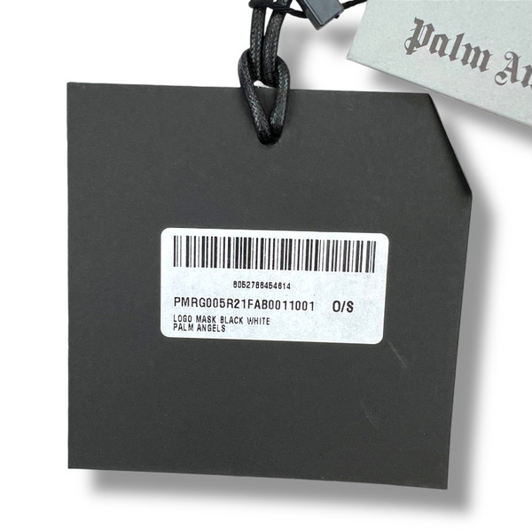 Palm Angels Logo Black Face Mask 