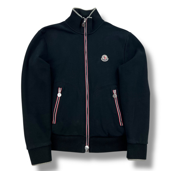 Moncler Full Zip Black Sweatshirt 