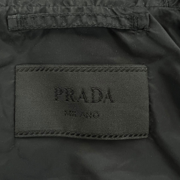 Prada Milano Black Windbreaker Jacket 