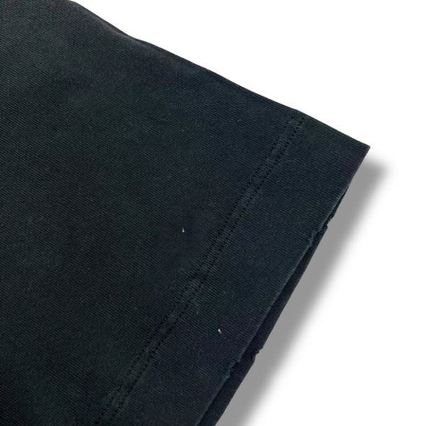 Off-White Hand Print Distressed Grey T Shirt 