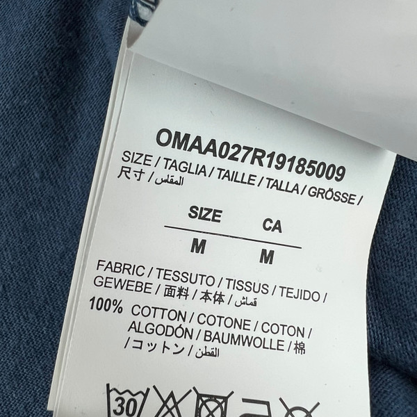 Off-White Impressionism Boat Blue T-Shirt 