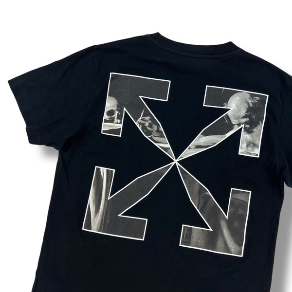 Off-White Caravaggio Arrows Black T Shirt 
