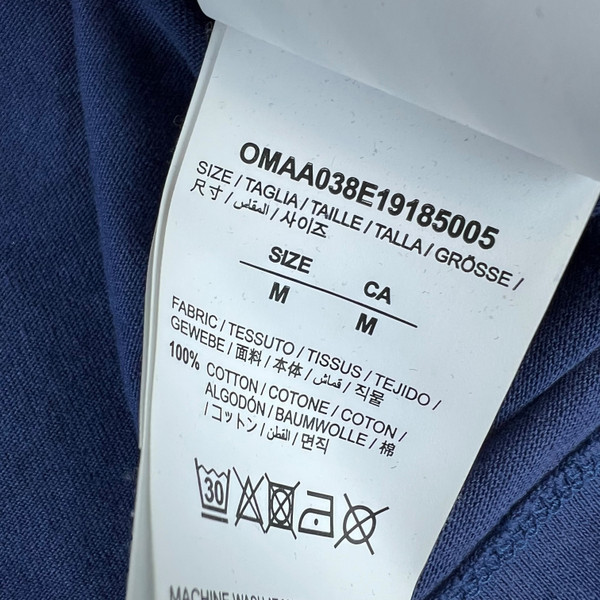 Off-White Mariana De Silva Blue T-Shirt 