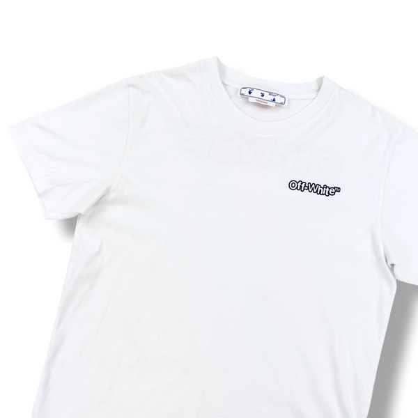 Off-White Bubble Logo White T Shirt 