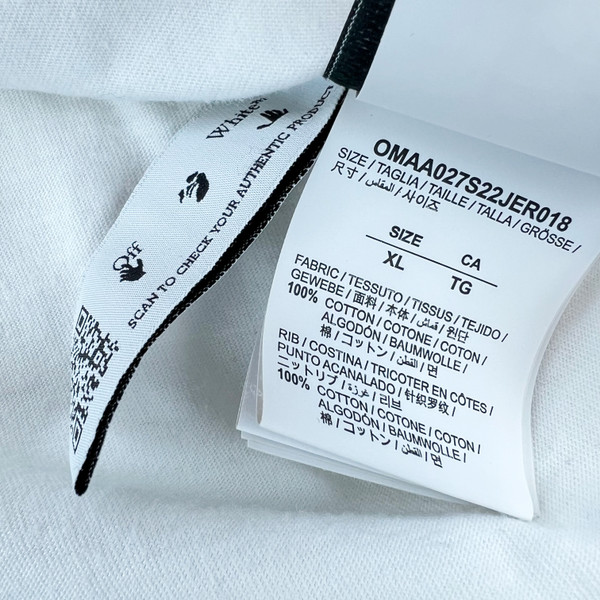 Off-White Bubble Logo White T Shirt 