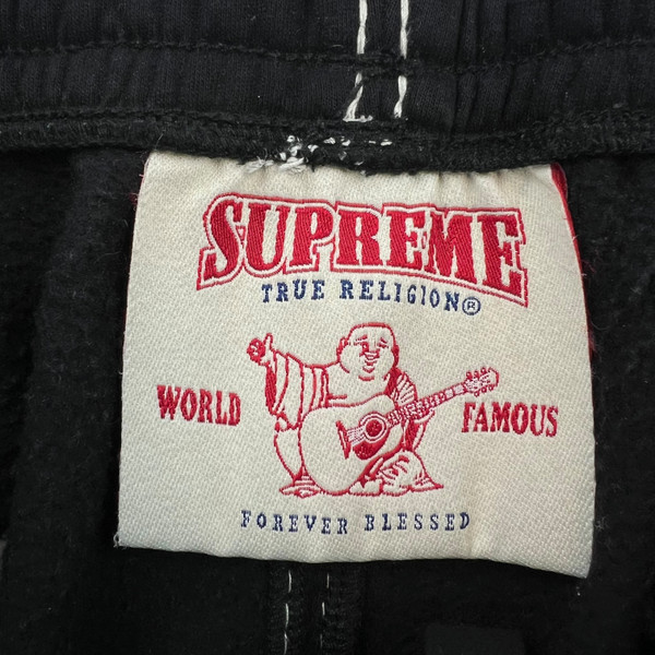 Supreme x True Religion Black Sweatpants 